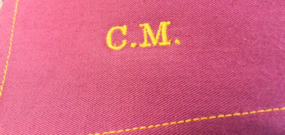 Monogram (up to 3 letters)
