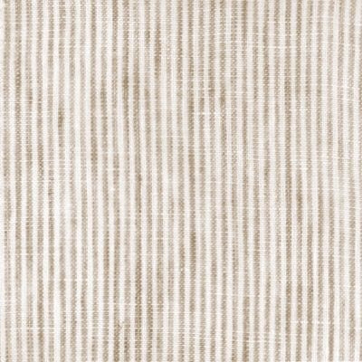Linen brown striped