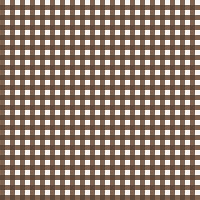 2-ply darkbrown checkered