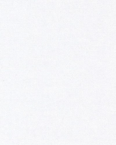 Vollzwirn Twill Weiß