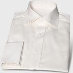 Elegantes festliches Hemd cremefarben – Vorschau 1