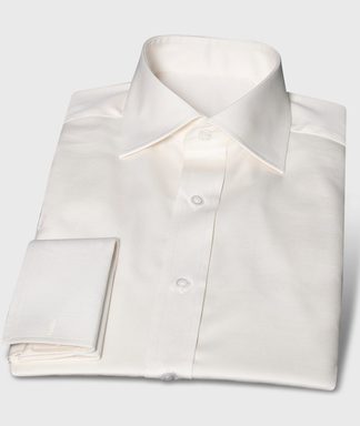 Elegantes festliches Hemd cremefarben