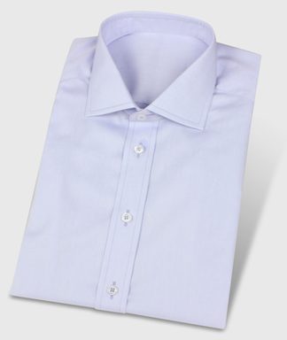 Kurzarmhemd in Flieder Lila