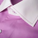Trendy Pink Shirt with 2-Button Cuffs – Preview 4