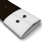 Popeline Baumwolle Dunkelbraun Businesshemd – Vorschau 2