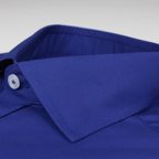 Blue Cutaway Collar Shirt and Double Botton Cuff – Preview 2