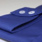Blue Cutaway Collar Shirt and Double Botton Cuff – Preview 3