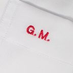 Bügelfreies Designhemd Weiß Rot – Vorschau 2