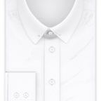 Popeline weiß easy-care Festliches Hemd – Vorschau 1