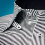 Fancy Business Shirt Black and White – Preview 3