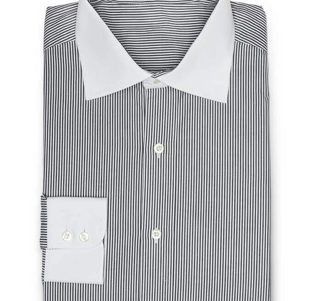 Black striped Winchester shirt – Template image