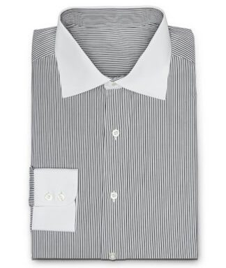 Winchesterhemd schwarz getreift