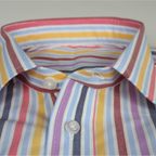 Gestreiftes Hemd Multicolor  – Vorschau 3