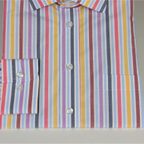 Gestreiftes Hemd Multicolor  – Vorschau 4