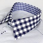 Designerhemd mit Karo-Applikationen – Vorschau 8