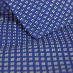 Dunkelblaues Hemd mit weißen Punkten – Vorschau 3