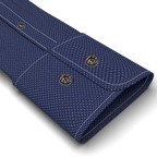 Popeline Weiß gepunktet Trachtenhemd – Vorschau 2