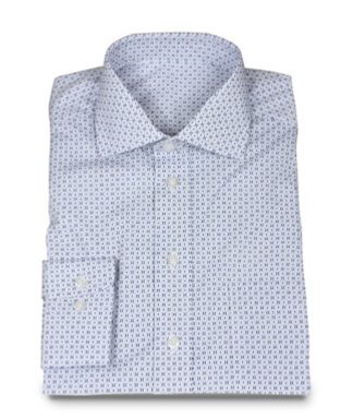 Blau gemustertes Hemd