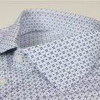 Blau gemustertes Hemd – Vorschau 2