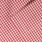 Shirt White Red Vichy Checks with Whte Collar and White Cuffs – Preview 3