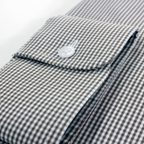 Freizeithemd in Karo-Look graubraun – Vorschau 4