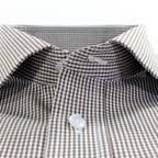 Freizeithemd in Karo-Look graubraun – Vorschau 6