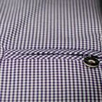 Modern Designed Trachten Shirt in Trendy Lilac with Horn Buttons – Preview 3