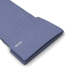 Fil-a-fil Mittelblau bügelfrei Festliches Hemd – Vorschau 2