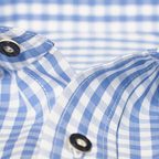 Trachtenhemd Karo Blau – Vorschau 2