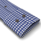 Vichykaro Blau Trachtenhemd – Vorschau 2