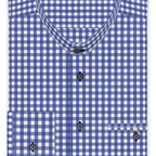 Vichykaro Blau Trachtenhemd – Vorschau 1