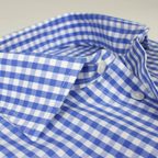 Blaukariertes Hemd in Vichykaro – Vorschau 2