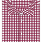 Vichykaro Rot Freizeithemd Kurzarm – Vorschau 1