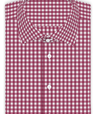 Vichykaro Rot Freizeithemd Kurzarm