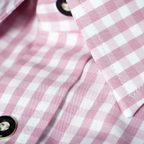 Trachtenhemd Karo Rosa – Vorschau 4