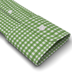 Vichy checkered light green casual shirt – Preview 2