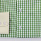 Grün-kariertes Hemd in buntem Design – Vorschau 3