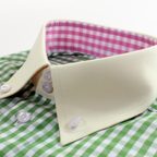 Grün-kariertes Hemd in buntem Design – Vorschau 4