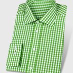 Informal Green Checks Shirt – Preview 1