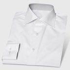 Weißes Standardhemd mit dezenter Individualisierung – Vorschau 1