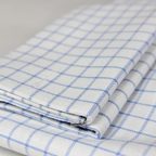 Blue Checkered Oxford Tailor Made Shirt with French Cuff – Preview 4