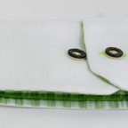 Trachtenhemd weiß mit grünem Karo – Vorschau 4