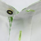 Trachtenhemd weiß mit grünem Karo – Vorschau 6