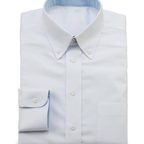 Oxford shirt white for work and leisure – Preview 1