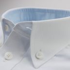 Oxford shirt white for work and leisure – Preview 4