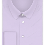 Oxford Flieder Festliches Hemd – Vorschau 1