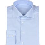 Shark Collar Shirt in Oxford Light Blue – Preview 1
