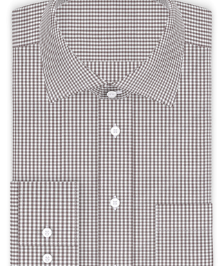 Vichy Braun Pepita Freizeithemd