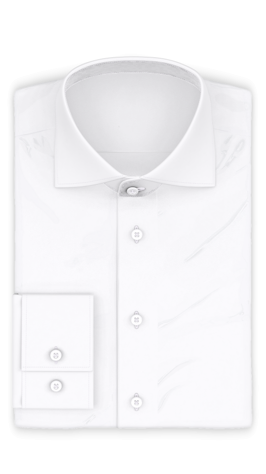 Popeline Weiß bügelfrei Businesshemd