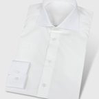 White Popelin Shirt Wrinkle Free – Preview 1